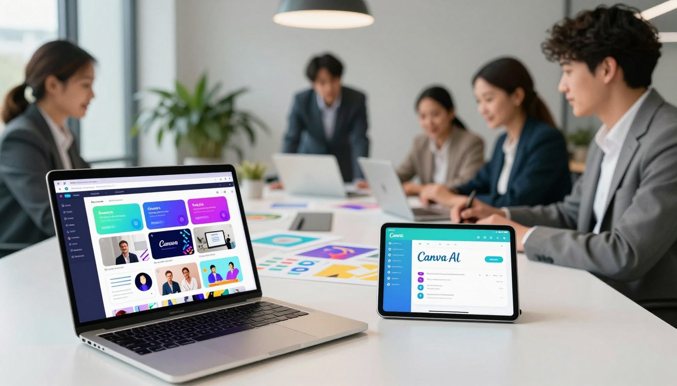 Canva AI features