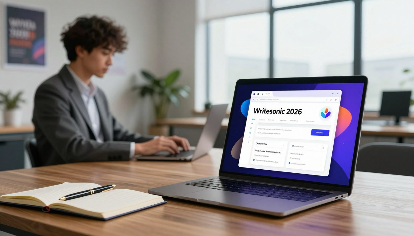Writesonic editor — view we used during the 2026 test